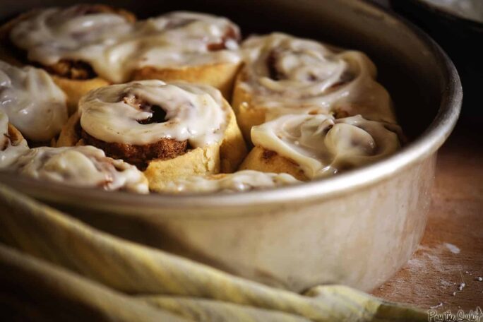 Quick Maple Cinnamon Rolls | Kita Roberts PassTheSushi.com