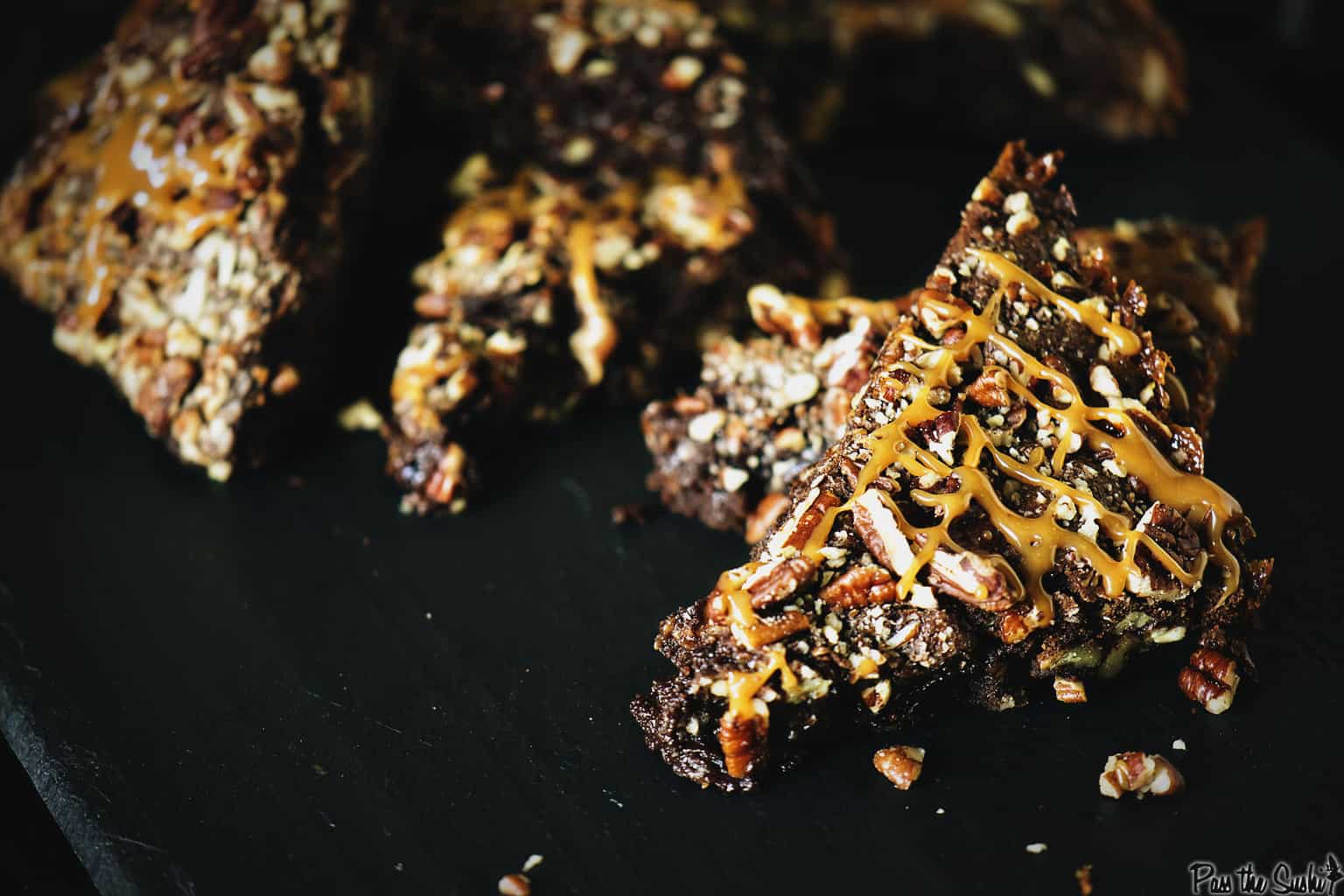 quick-turtle-brownie-recipe-pass-the-sushi