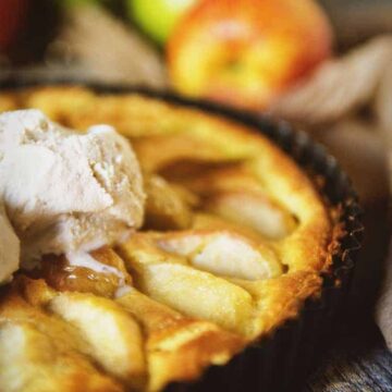 Apple and Browned Butter Custard Tart | Kita Roberts PassTheSushi.com