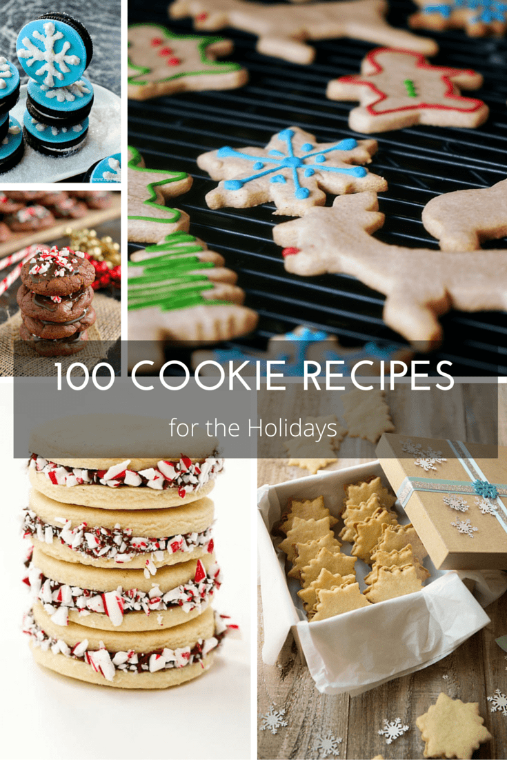 100 Must Bake Cookie Recipes for the Holidays