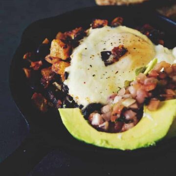 Healthy Tex-Mex Hash Browns with Eggs | Kita Roberts PassTheSushi.com