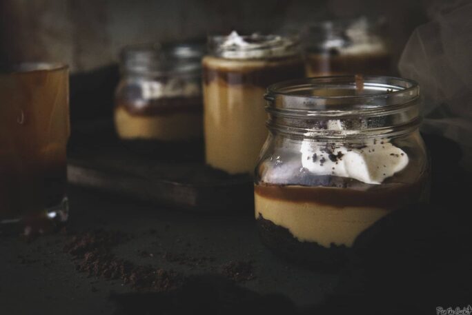 Budino au caramel salé | Alias pudding italien | Kita Roberts PassTheSushi.com