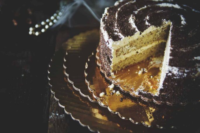 Homemade Hazelnut Cake with Marshmallow Frosting | Kita Roberts PassTheSushi