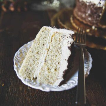 Homemade Hazelnut Cake with Marshmallow Frosting | Kita Roberts PassTheSushi