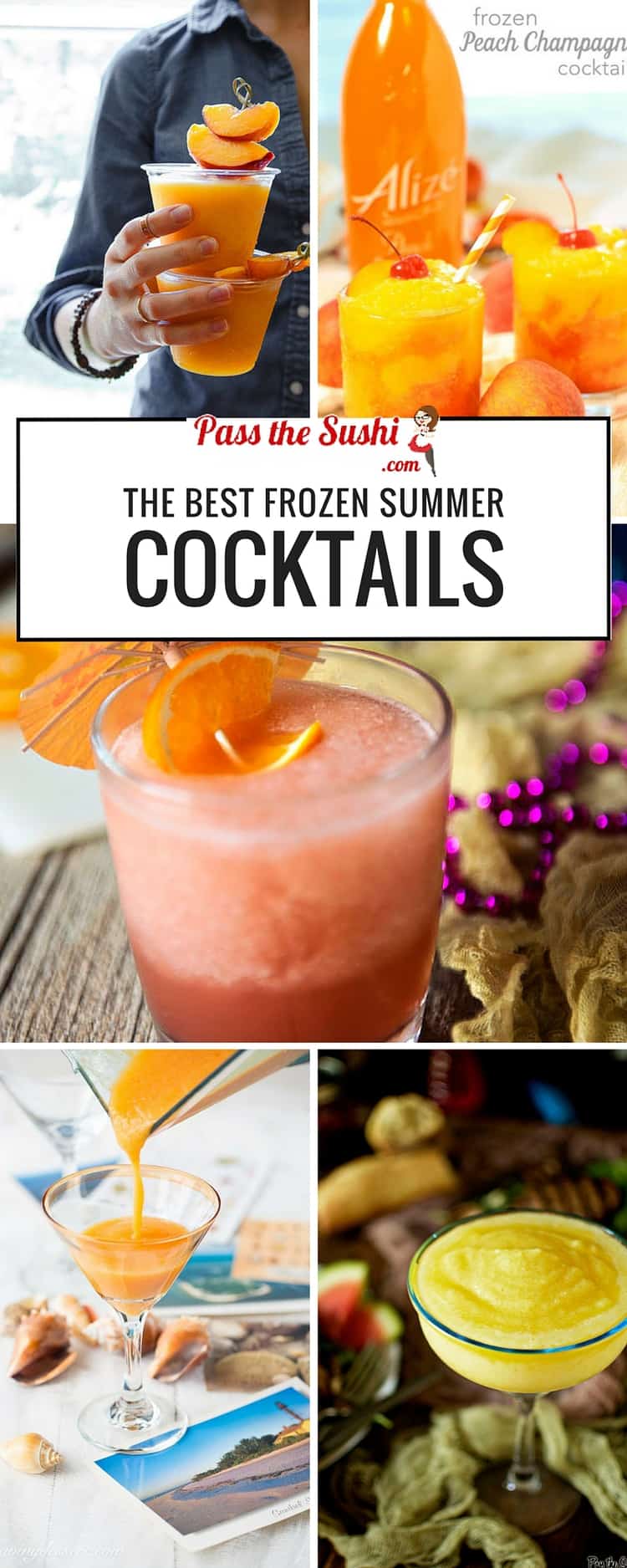 Frozen Summer Cocktails