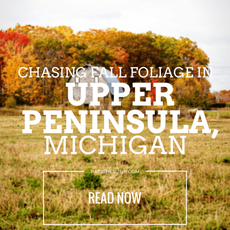 Chasing Fall Foliage in the Upper Peninsula, Michigan {Photo Essay}