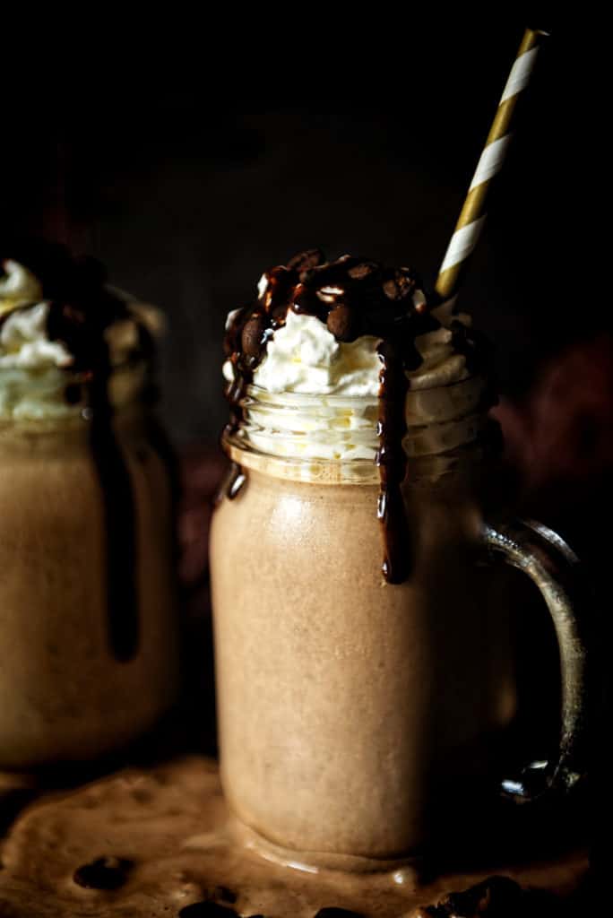 Spiked Mexican Chocolate Milkshake | Kita Roberts PassTheSushi.com