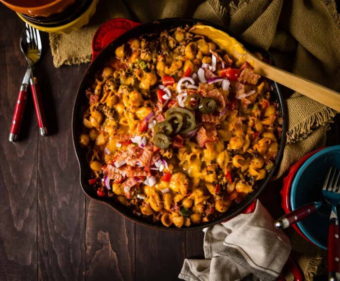 Easy 30 Minute Cheeseburger Casserole Recipe | Kita Roberts PassTheSushi.com