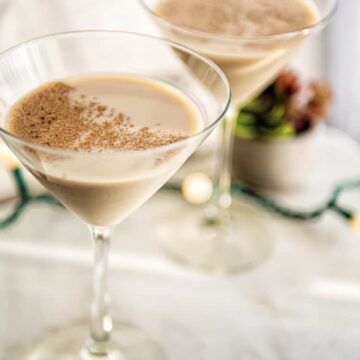 Baileys Pumpkin Vanilla Silk Martini | Kita Roberts PassTheSushi.com