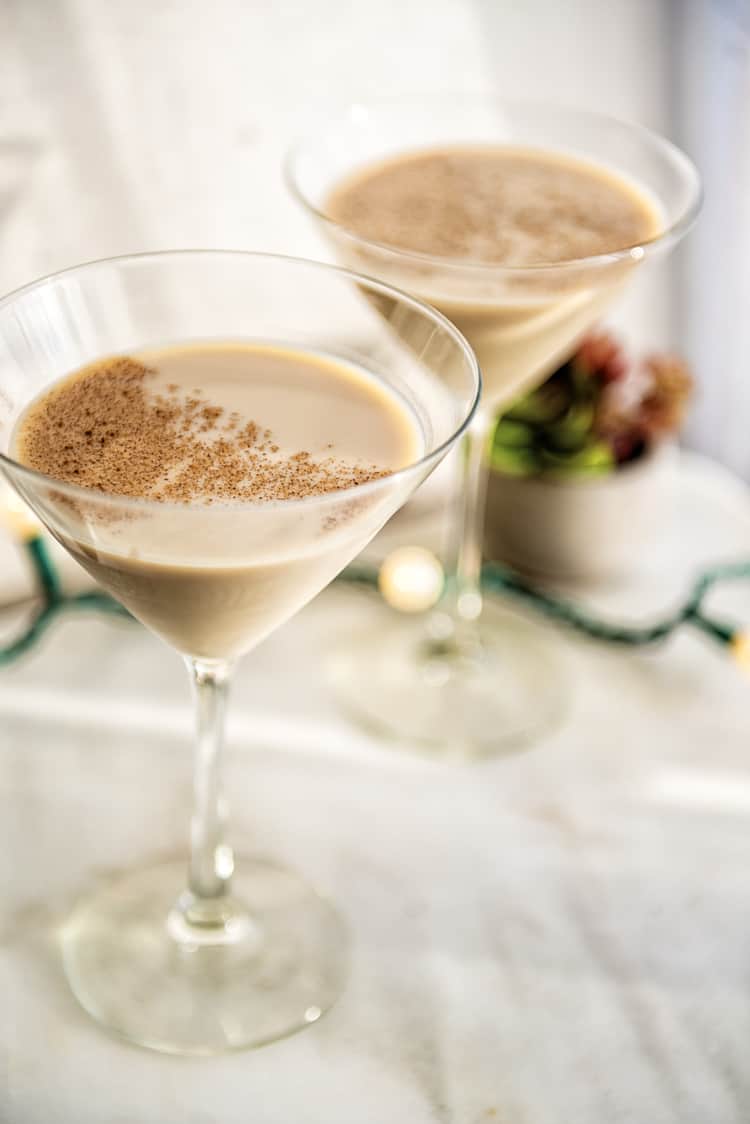 Baileys Pumpkin Vanilla Silk Martini | Kita Roberts PassTheSushi.com