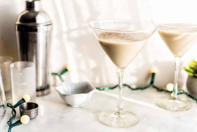 Baileys Pumpkin Vanilla Silk Martini | Kita Roberts PassTheSushi.com