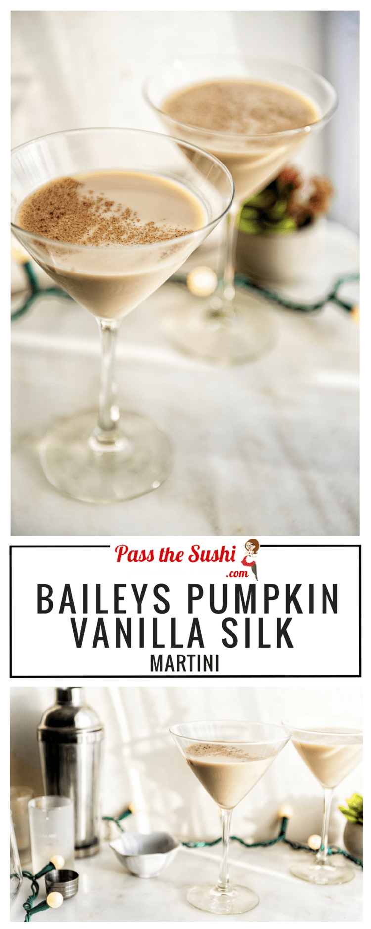 Baileys Pumpkin Vanilla Silk Martini