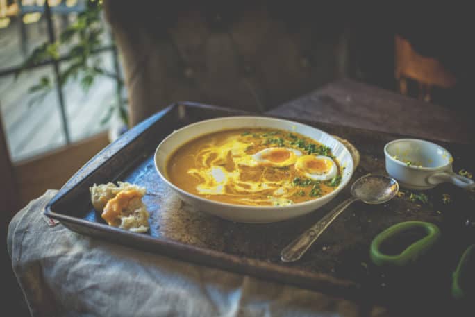 Creamy Carrot Soup Recipe | Kita Roberts PassTheSushi.com