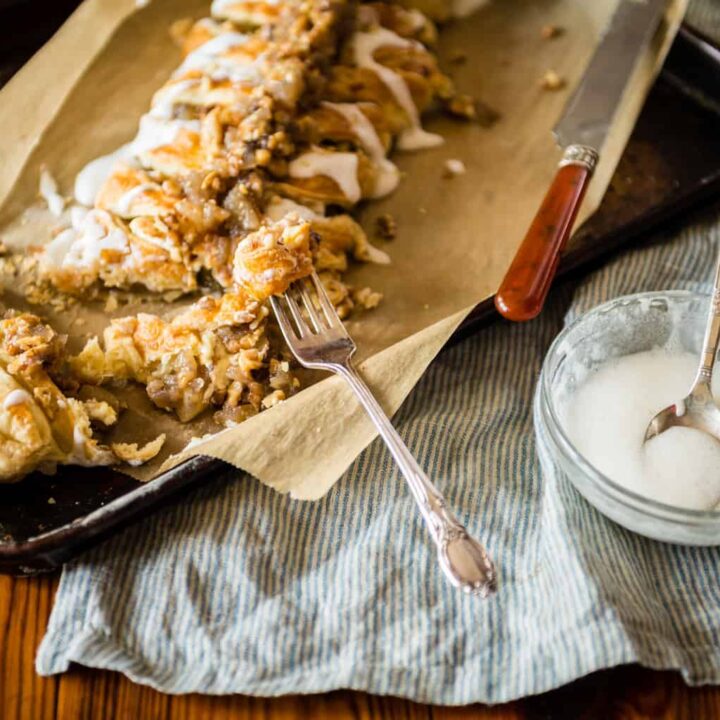 Puff Pastry Austrian Apple Strudel | Kita Roberts PassTheSushi.com