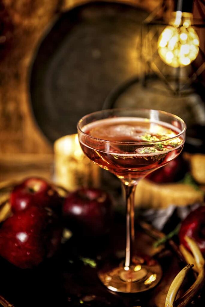 Poison Apple Cocktail | Kita Roberts PassTheSushi.com