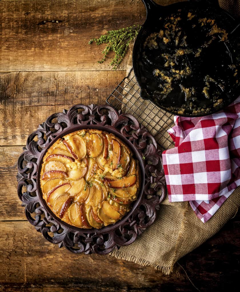 Skillet Apple Upside-down Cake | Kita Roberts