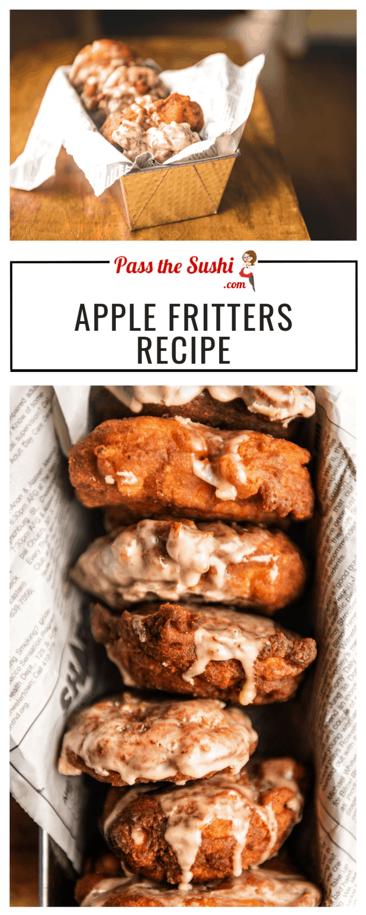 The best mornings start with fresh warm apple fritters. They take your doughnut game up a level and this recipe makes perfect fritters every time!
