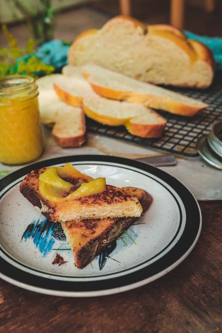 There is nothing as comforting as a slice of fresh warm bread.  This homemade challah bread recipe walks you through a classic, step by step, and is perfect for a weekend brunch.
