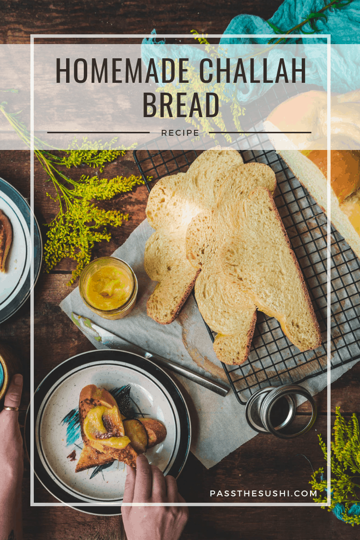 There is nothing as comforting as a slice of fresh warm bread.  This homemade challah bread recipe walks you through a classic, step by step, and is perfect for a weekend brunch.