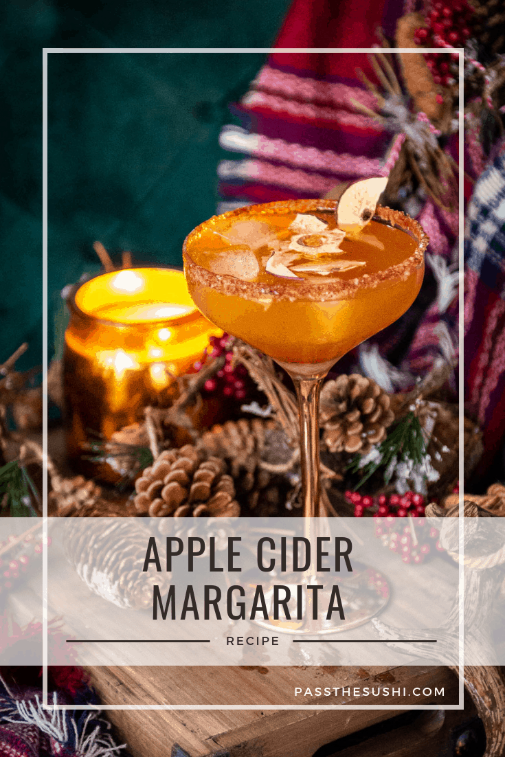 Apple Cider Margarita Cocktail Recipe | Kita Roberts PasstheSushi.com