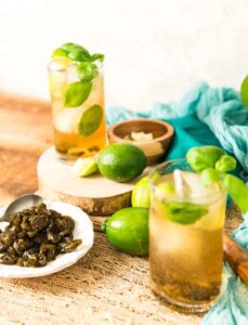 Basil Mojito with Candied Jalapenos Recipe Kita Roberts PasstheSushi.com