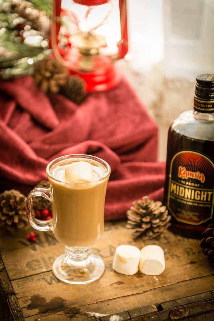 Kahlua Midnight Coffee Cocktail Recipe on Kita Roberts PasstheSushi