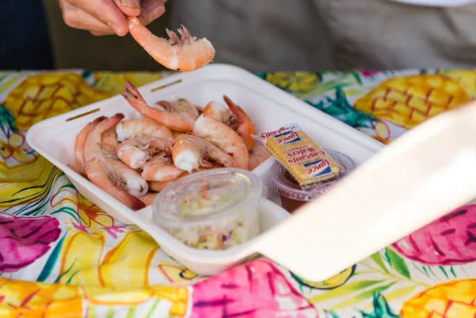 Fort Myers Beach Lions Club Shrimp Festival platter