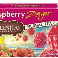 Celestial Seasonings Raspberry Zinger Herbal Tea, 20 Count (Pack of 6)