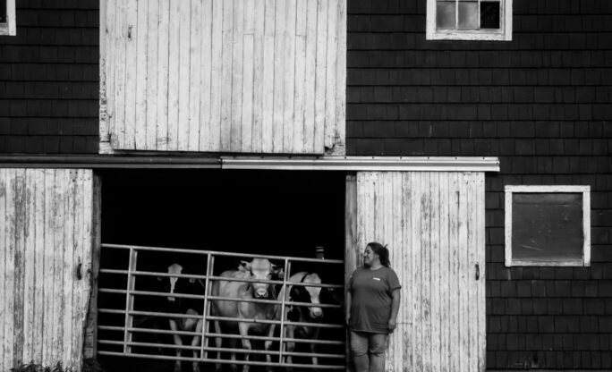 Jenni Tilton-Flood of Flood Brothers Farm - Maine Cabot Farmers