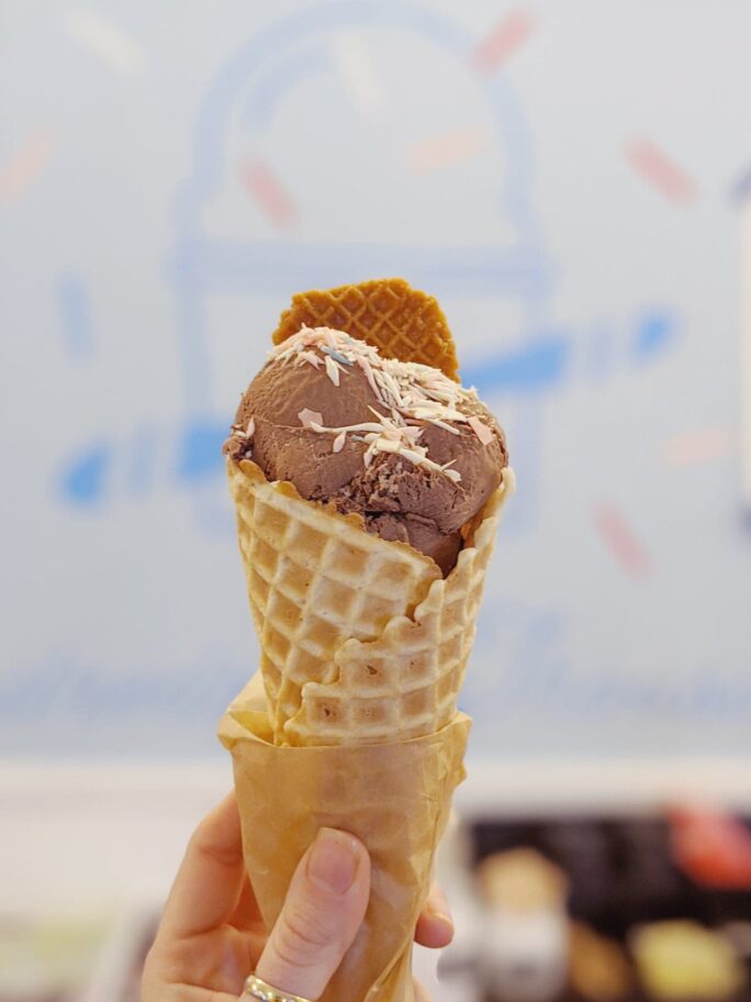 I scream, you scream we all scream for datil pepper infused chocolate ice cream from Mayday!