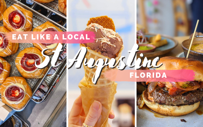 From craft doughnuts to juicy burgers, there are theTop 10 foodie experiences in St Augustine Florida