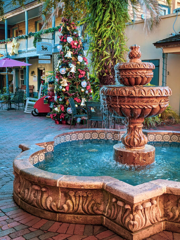 The courtyards and public areas around St Augustine are totally inviting!