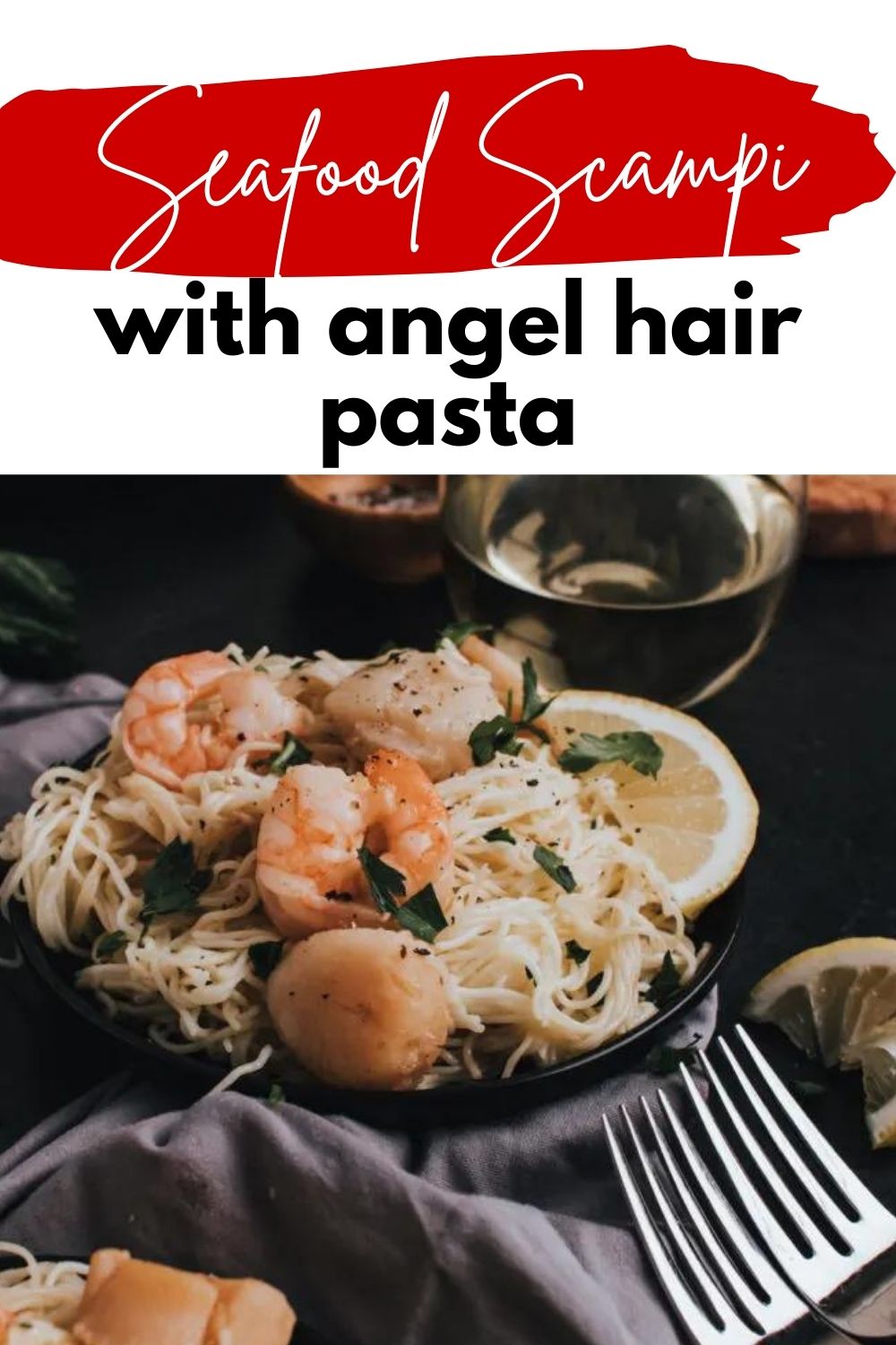 Seafood Scampi Pasta | PassTheSushi.com