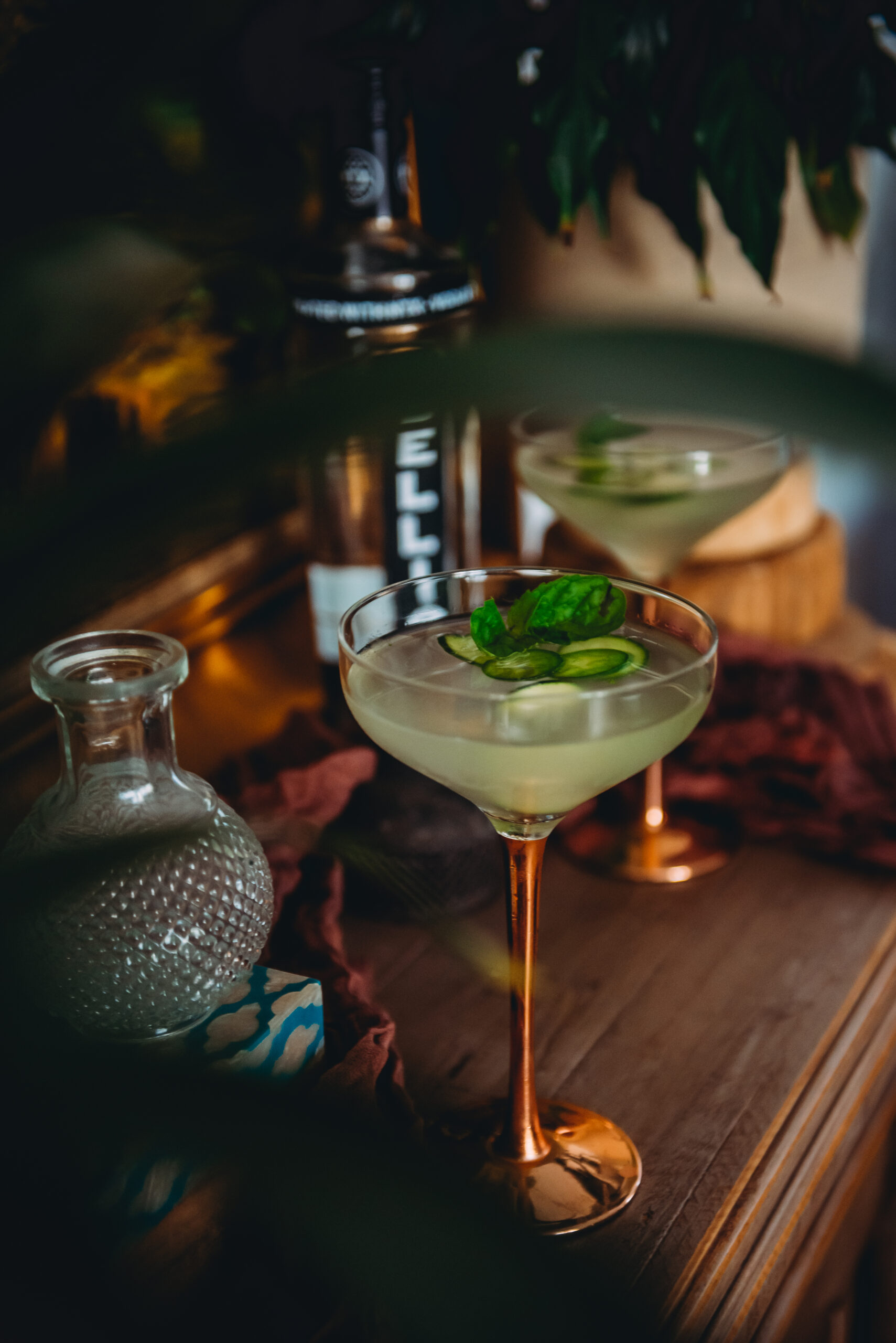 Spicy Cucumber Martini